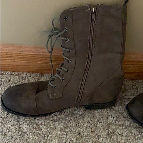 Charming Charlie bling combat boots - Picture 2 of 2